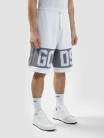 Shorts Tuta Con Band Logo Bianco Gcds (2)
