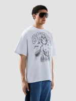 T Shirt Con Stampa Gotica Bianco Gcds (2)