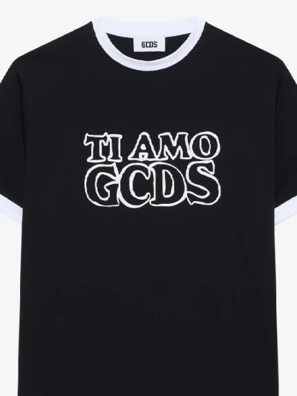 T Shirt Logo Ti Amo Gcds Outlined (1)
