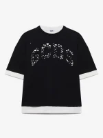 T Shirt Regular Con Logo Solarizzato Gcds (1)