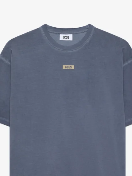 T Shirt Solarizzata Logo Patch Gcds (1)