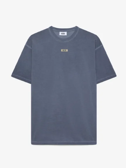 T Shirt Solarizzata Logo Patch Gcds (2)