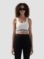 Top Mini Con Righe E Logo Bianco GCDS (3)