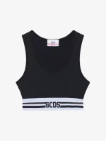 Top Mini Con Righe E Logo GCDS (1)