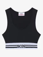 Top Mini Con Righe E Logo GCDS (2)